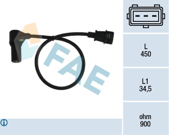 Senzor impulsuri, arbore cotit 79074 FAE