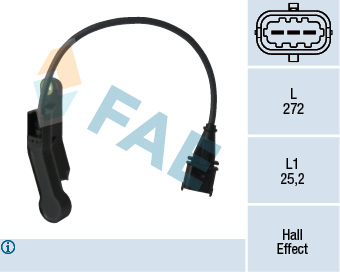 Senzor,pozitie ax cu came 79138 FAE