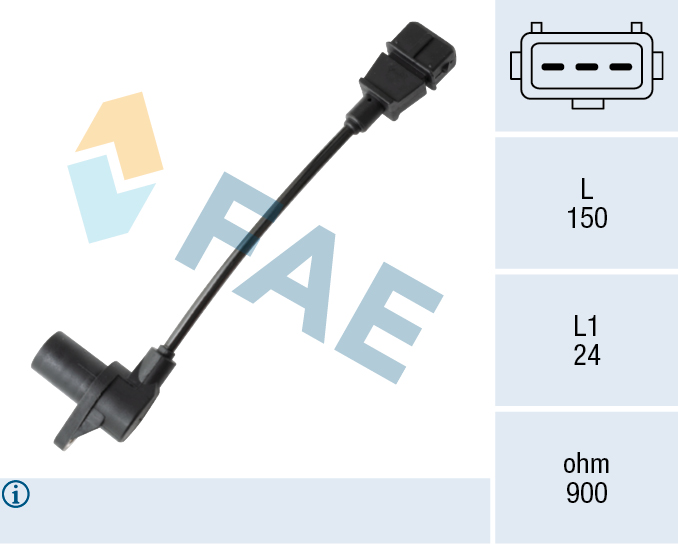 Senzor impulsuri, arbore cotit 79266 FAE