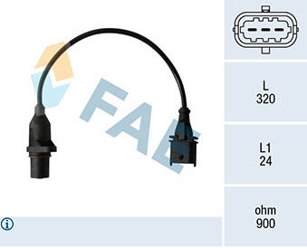 Senzor impulsuri, arbore cotit 79484 FAE