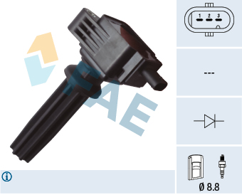 Bobina de inductie 80255 FAE