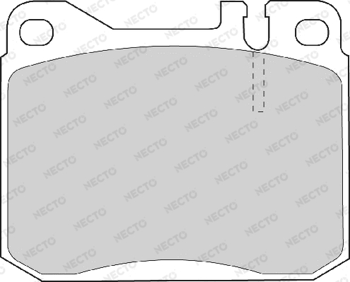 Set placute frana,frana disc FD4137A NECTO