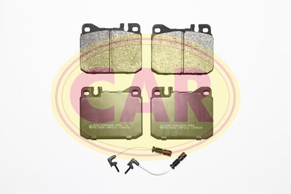 Set placute frana,frana disc PNT112A CAR
