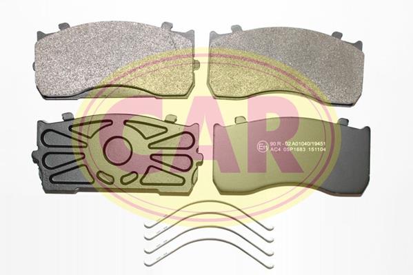 Set placute frana,frana disc PNT3861 CAR