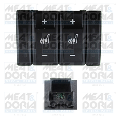Comutator,incalzire scaune 206040 MEAT & DORIA