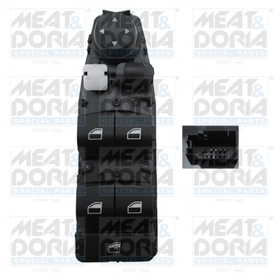 Comutator,macara geam 26018 MEAT & DORIA