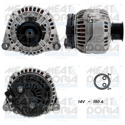 Generator / Alternator 55101164G MEAT & DORIA