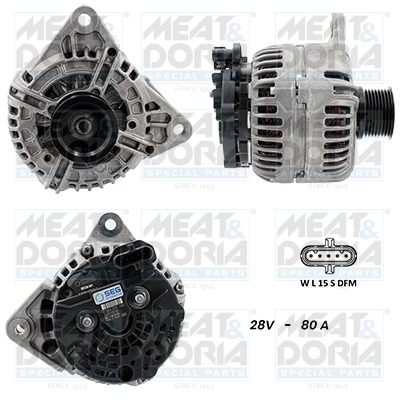 Generator / Alternator 5610078G MEAT & DORIA