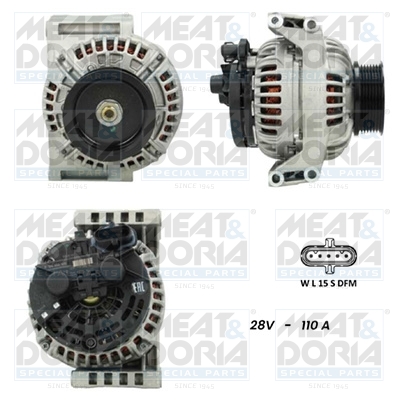 Generator / Alternator 5610080G MEAT & DORIA