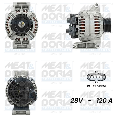 Generator / Alternator 5610082G MEAT & DORIA