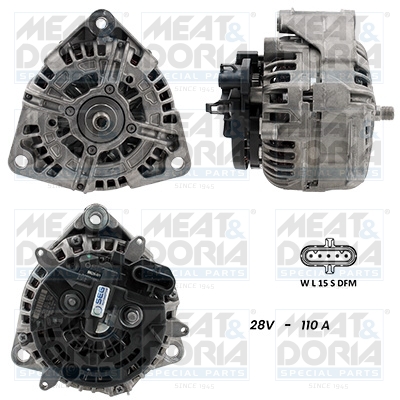 Generator / Alternator 5610161G MEAT & DORIA