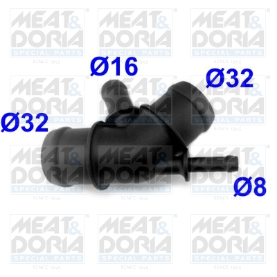Flansa lichid racire 93131 MEAT & DORIA