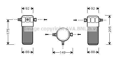 Uscator,aer conditionat AID032 AVA QUALITY COOLING