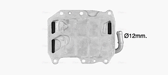 Radiator ulei, ulei motor AI3437 AVA QUALITY COOLING