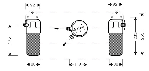 Uscator,aer conditionat AID004 AVA QUALITY COOLING