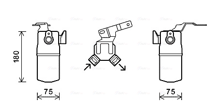 Uscator,aer conditionat AID345 AVA QUALITY COOLING
