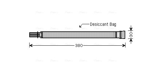 Uscator,aer conditionat BWD313 AVA QUALITY COOLING