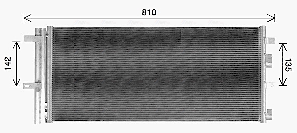 Condensator, climatizare FD5659D AVA QUALITY COOLING