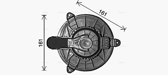 Ventilator, habitaclu FD8668 AVA QUALITY COOLING
