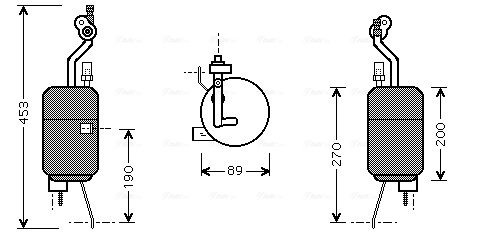Uscator,aer conditionat FDD310 AVA QUALITY COOLING