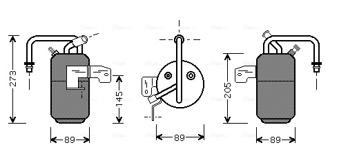 Uscator,aer conditionat FDD331 AVA QUALITY COOLING