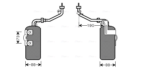 Uscator,aer conditionat FDD387 AVA QUALITY COOLING