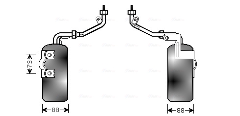 Uscator,aer conditionat FDD466 AVA QUALITY COOLING