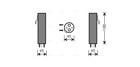 Uscator,aer conditionat FDD584 AVA QUALITY COOLING