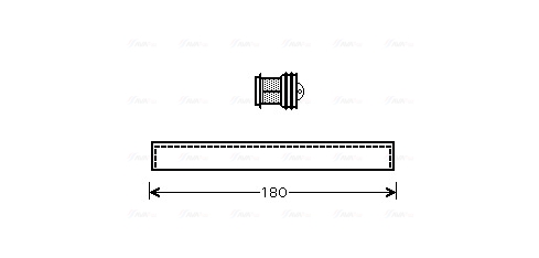 Uscator,aer conditionat FTD343 AVA QUALITY COOLING