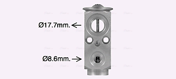 Supapa expansiune, clima MS1753 AVA QUALITY COOLING