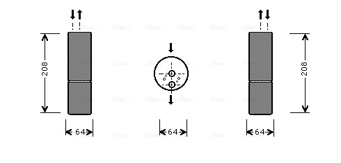 Uscator,aer conditionat MSD053 AVA QUALITY COOLING