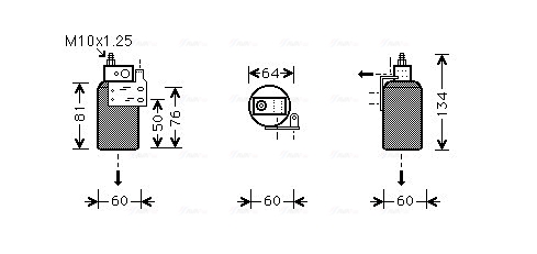 Uscator,aer conditionat OLD143 AVA QUALITY COOLING