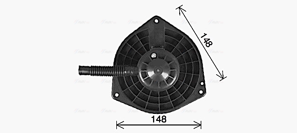 Ventilator, habitaclu PE8428 AVA QUALITY COOLING