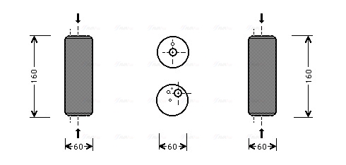 Uscator,aer conditionat VND014 AVA QUALITY COOLING