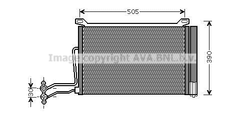 Condensator, climatizare BW5264D AVA QUALITY COOLING