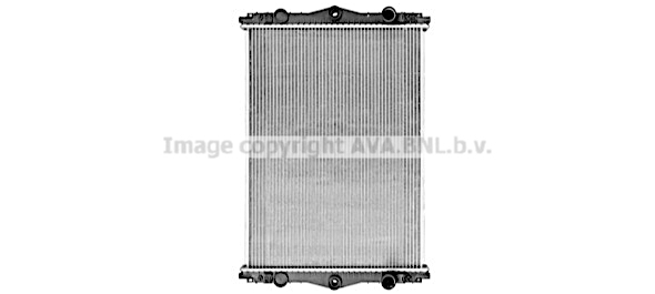 Radiator, racire motor DF2040N AVA QUALITY COOLING