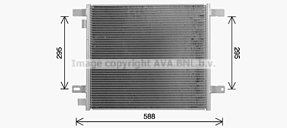 Condensator, climatizare DF5103 AVA QUALITY COOLING