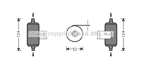 Uscator,aer conditionat DFD028 AVA QUALITY COOLING
