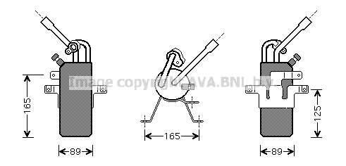 Uscator,aer conditionat FDD374 AVA QUALITY COOLING