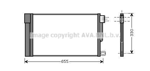 Condensator, climatizare FTA5314D AVA QUALITY COOLING