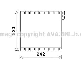 Evaporator,aer conditionat FTV421 AVA QUALITY COOLING