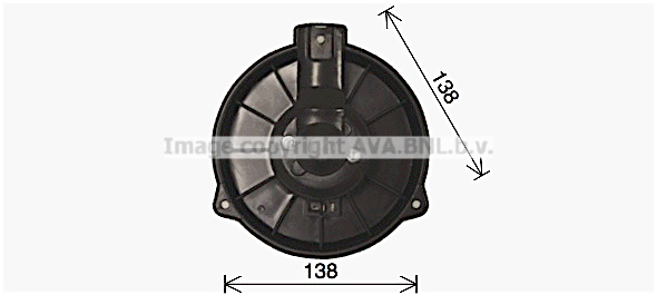 Ventilator, habitaclu HD8318 AVA QUALITY COOLING