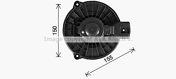 Ventilator, habitaclu HD8326 AVA QUALITY COOLING