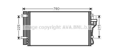 Condensator, climatizare HY5190D AVA QUALITY COOLING