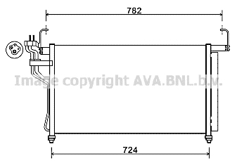 Condensator, climatizare HY5315D AVA QUALITY COOLING