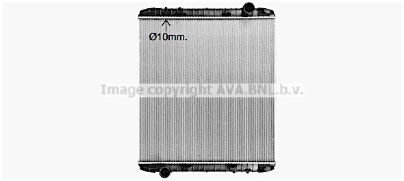 Radiator, racire motor IV2116N AVA QUALITY COOLING