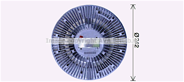 Cupla, ventilator radiator IVC145 AVA QUALITY COOLING
