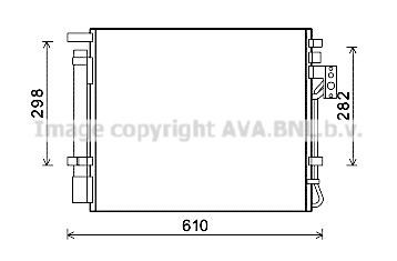 Condensator, climatizare KAA5149D AVA QUALITY COOLING