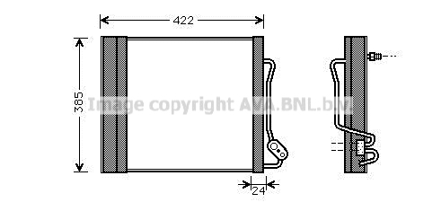 Condensator, climatizare MCA5001D AVA QUALITY COOLING