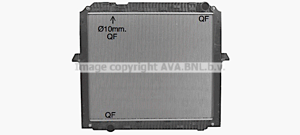 Radiator, racire motor ME2337 AVA QUALITY COOLING